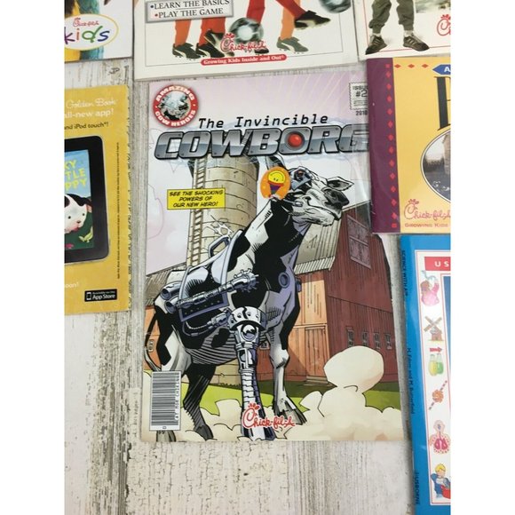 Lot of 16 Chick-fil-a Books Kids Classics DK Amazing Animals Parrots Science Vtg - Picture 12 of 14